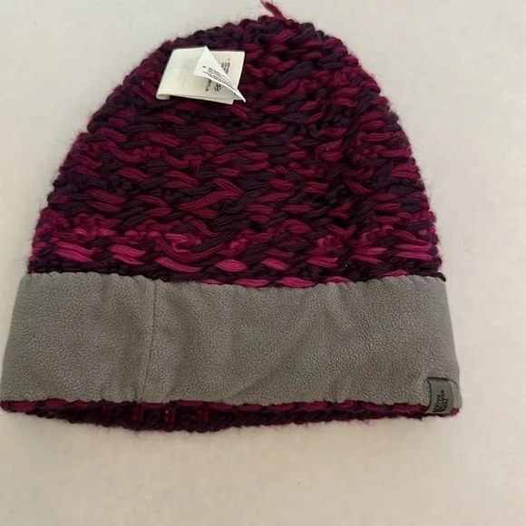 North Face | Pink Purple Woven Beanie - Picture 7 of 13